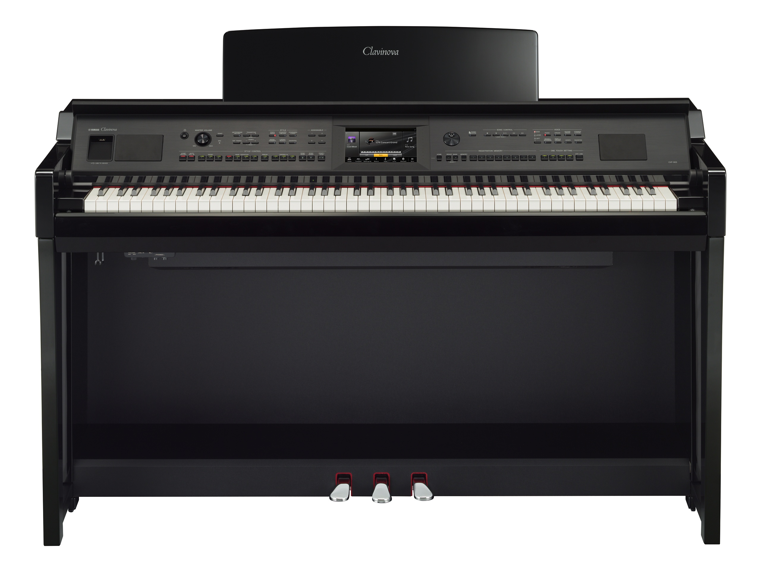 Yamaha Clavinova CVP-905 PE pianoforte digitale nero lucido