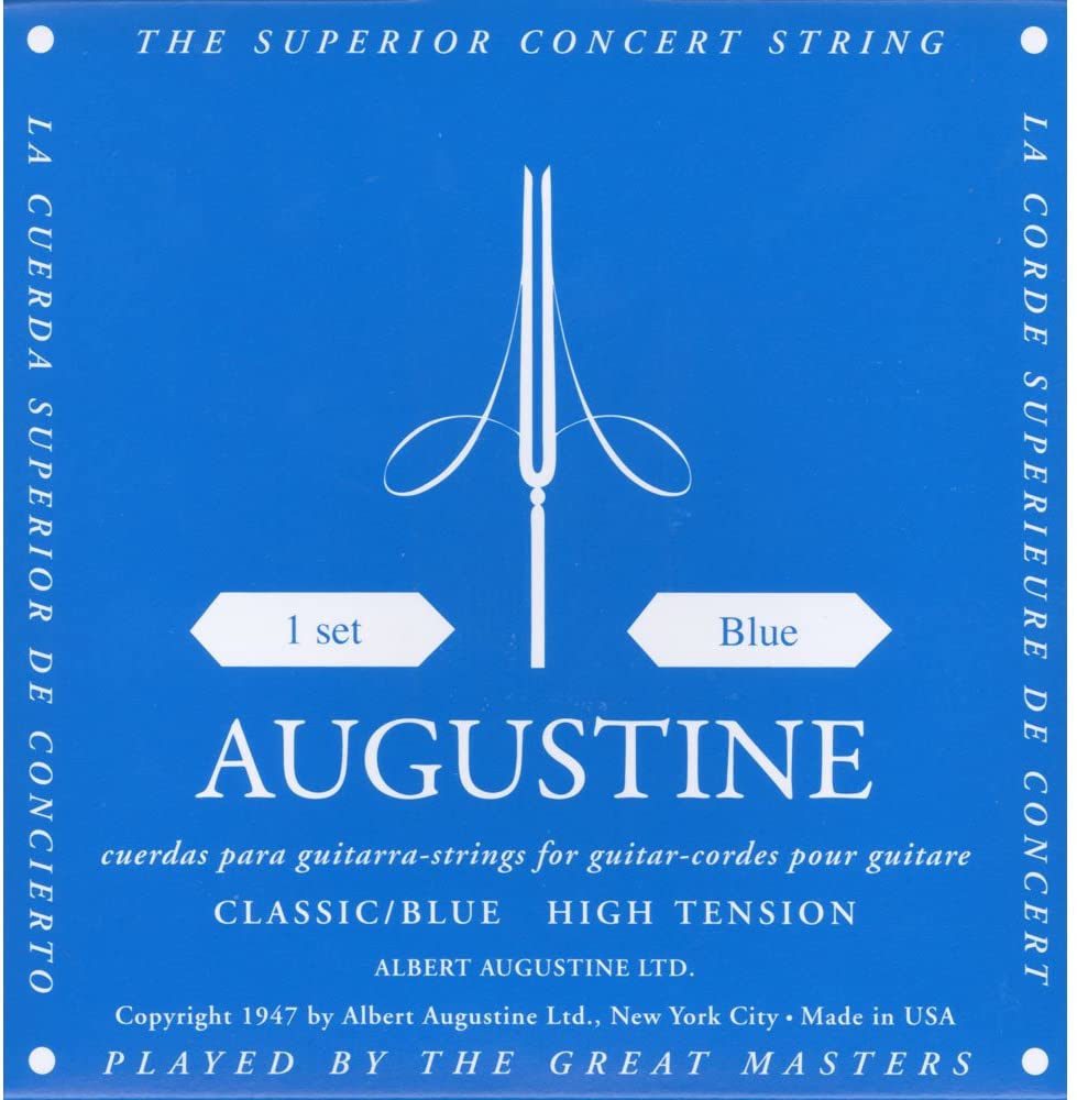 Augustine Blue Corde Chitarra Classica Alta Tensione