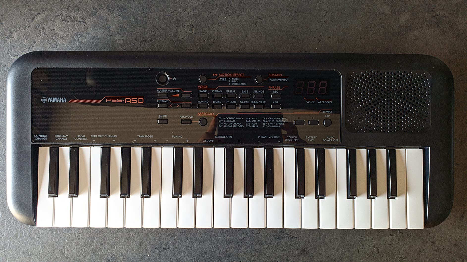 Yamaha PSS-A50 Tastiera Digitale 37 tasti Nero USB-MIDI