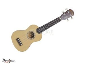 Darestone UKSNT ukulele soprano natural con borsa
