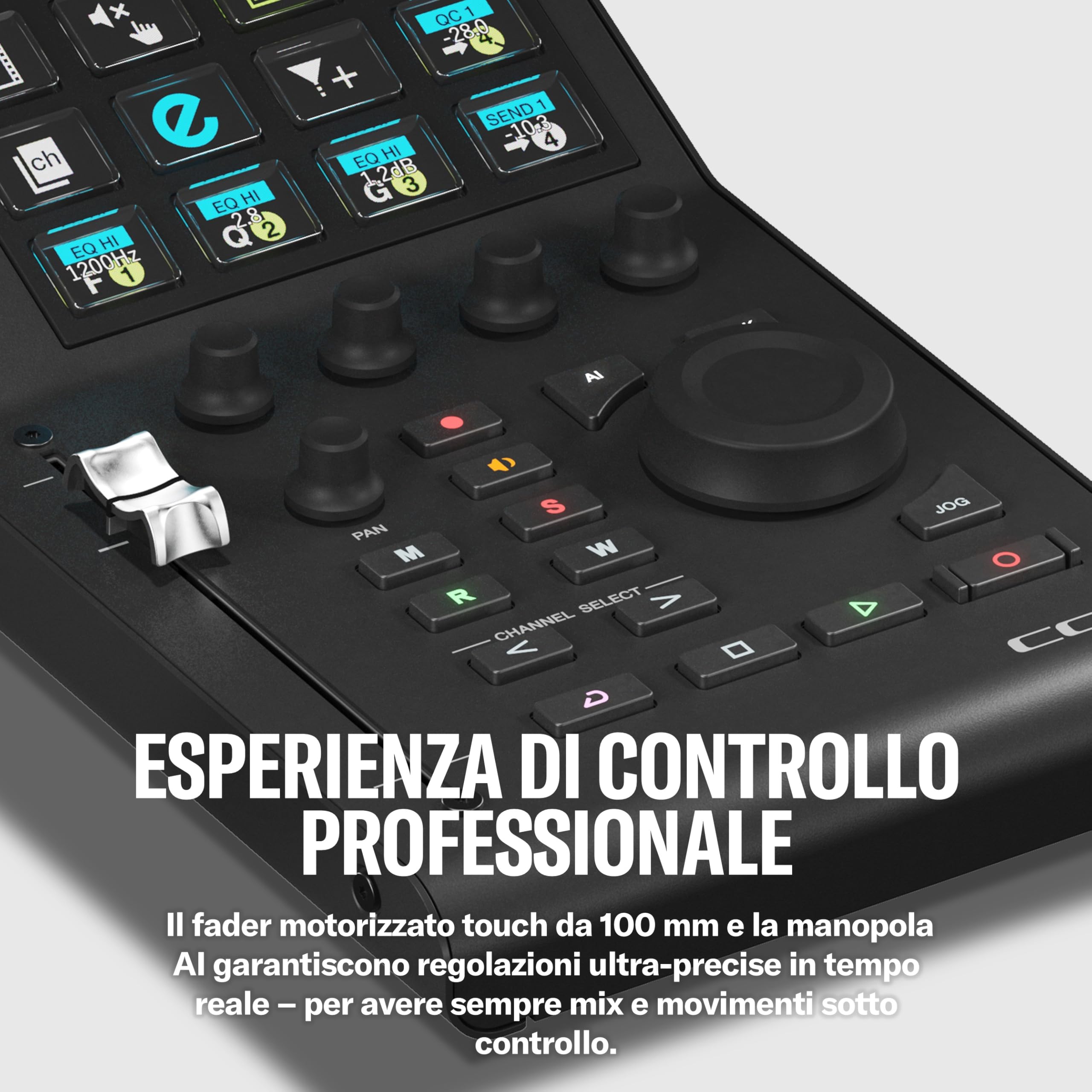 Yamaha CC1 Controller USB Nero 12 Tasti Fader 100 mm