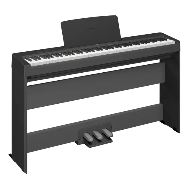 Yamaha P-145 pianoforte digitale bundle L100 LP5A tasti pesati