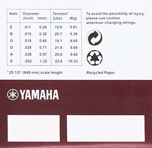Yamaha EN11 Corde Chitarra Elettrica Nichel 1 Set