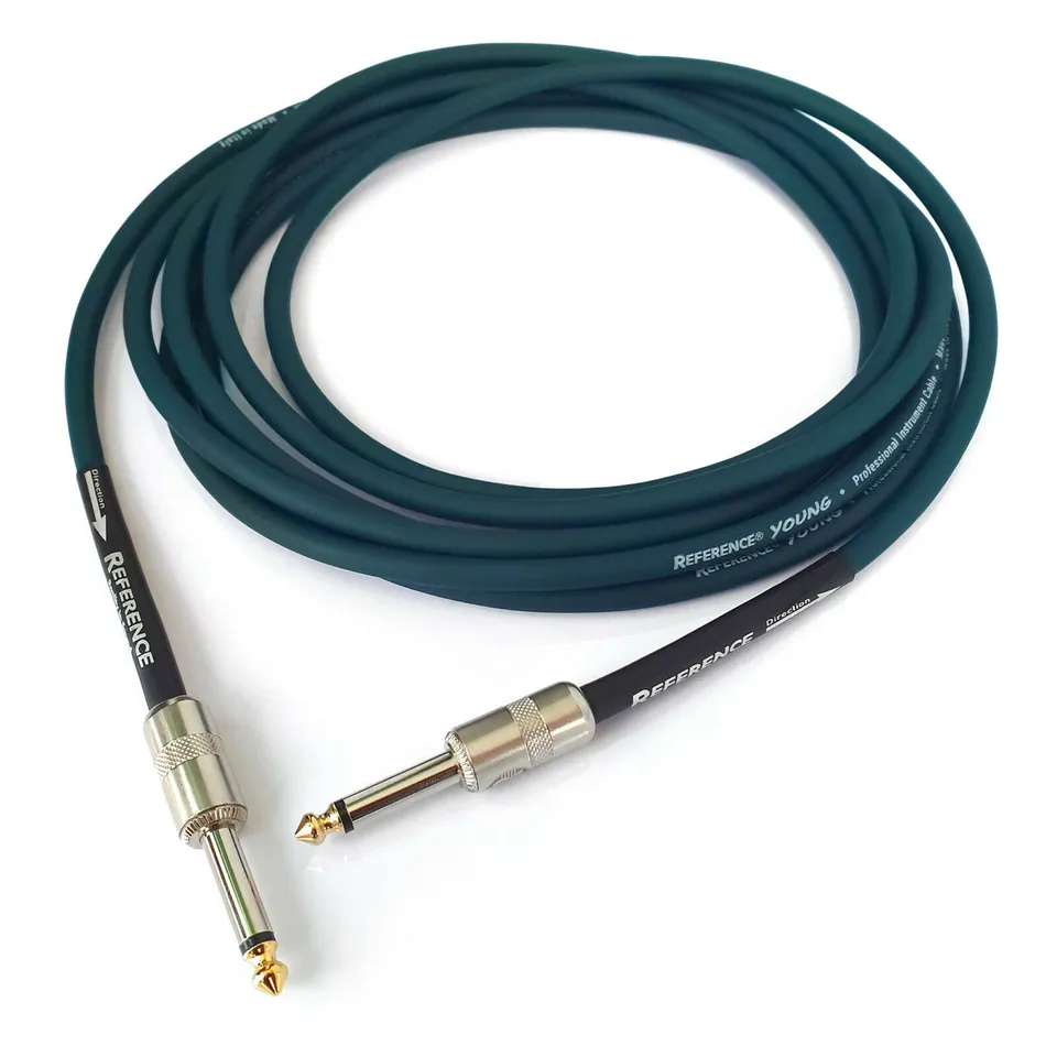 Reference Young Cavo Strumento Jack 6,3mm 2m verde