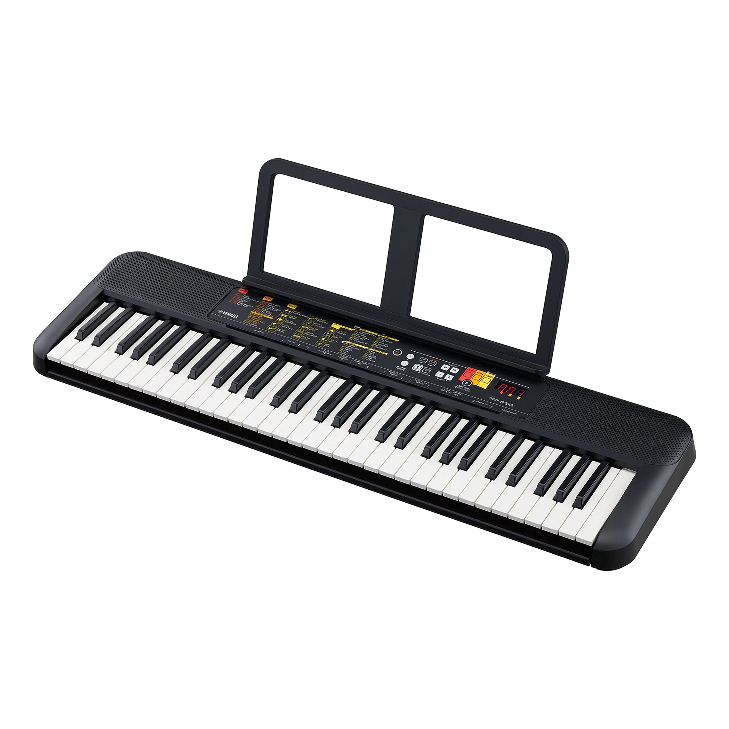 Yamaha PSR-F52 Tastiera Digitale 61 Tasti Nera 144 Voci