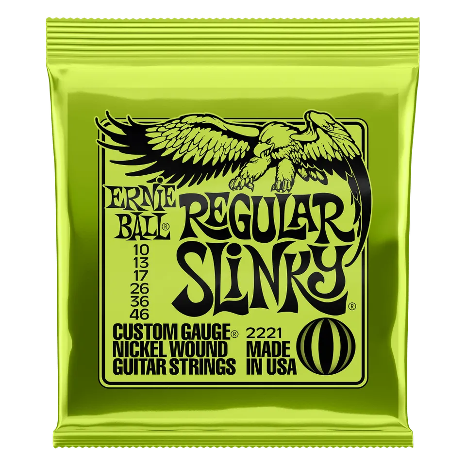 Ernie Ball 2221 Regular Slinky corde chitarra 10-46