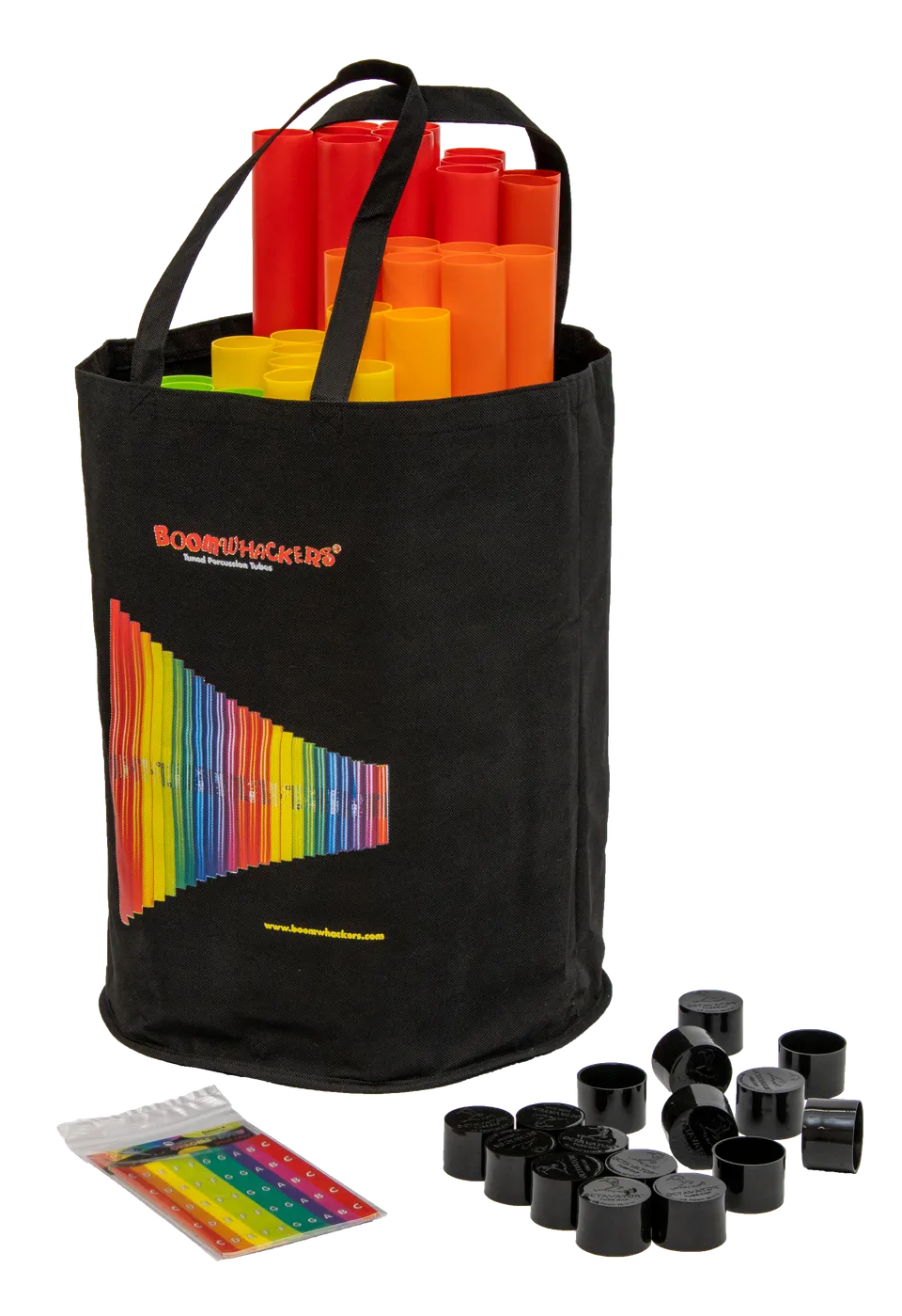 Boomwhackers BW54TB set 54 tubi percussione con borsa