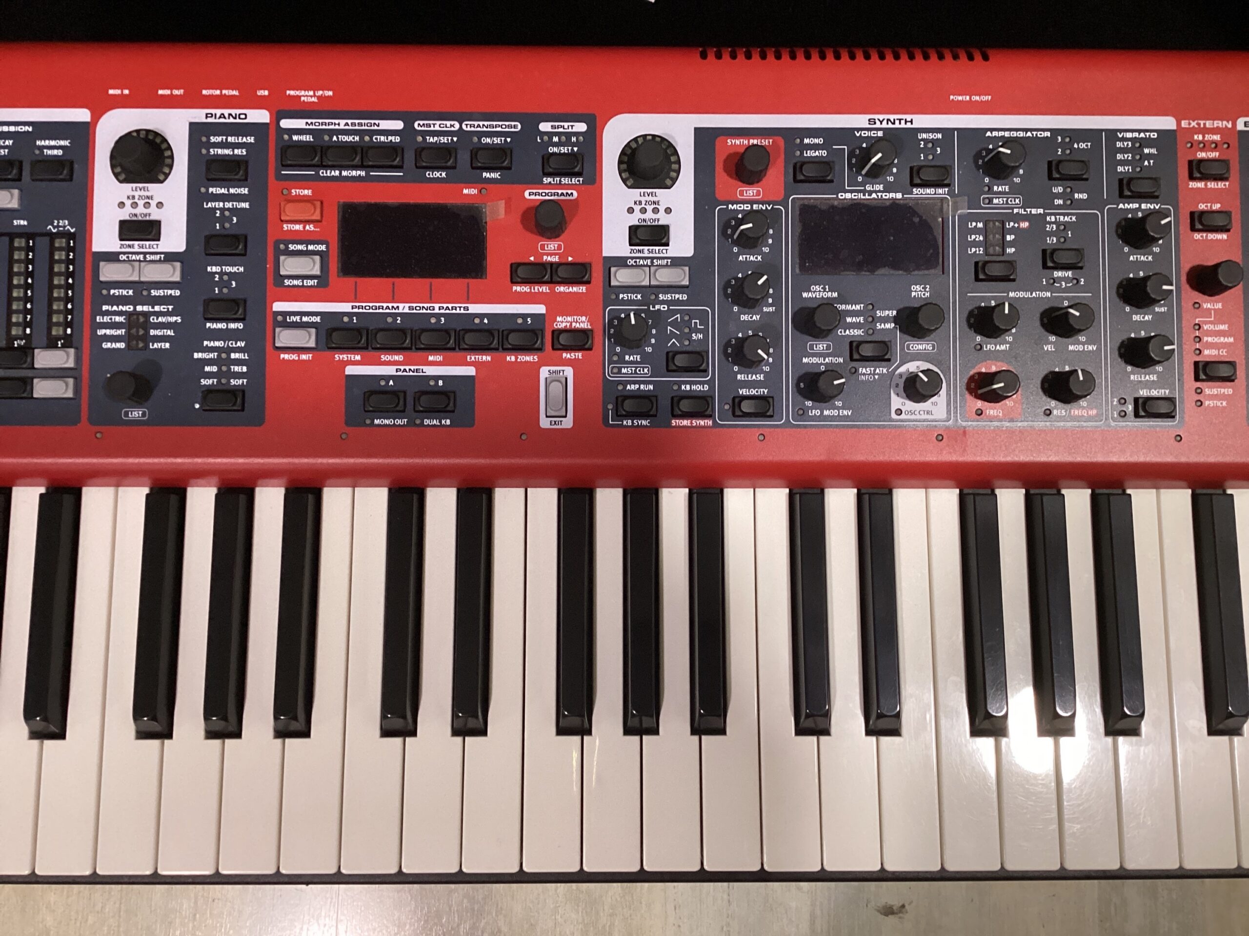 Nord Stage 3 tastiera stage piano usato