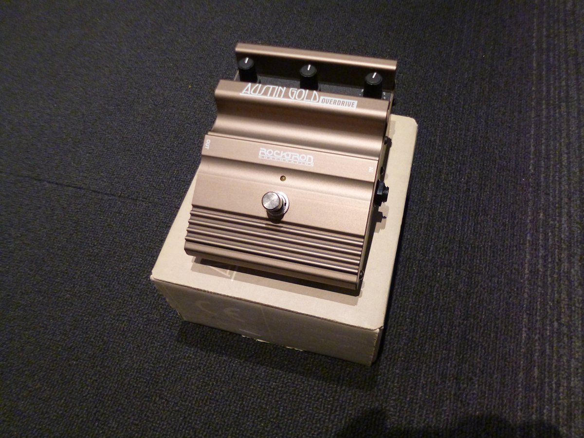 Rocktron Austin Gold Overdrive pedale chitarra 30dB