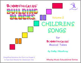 Boomwhackers Building Blocks Vol. 2 libro canzoni bambini