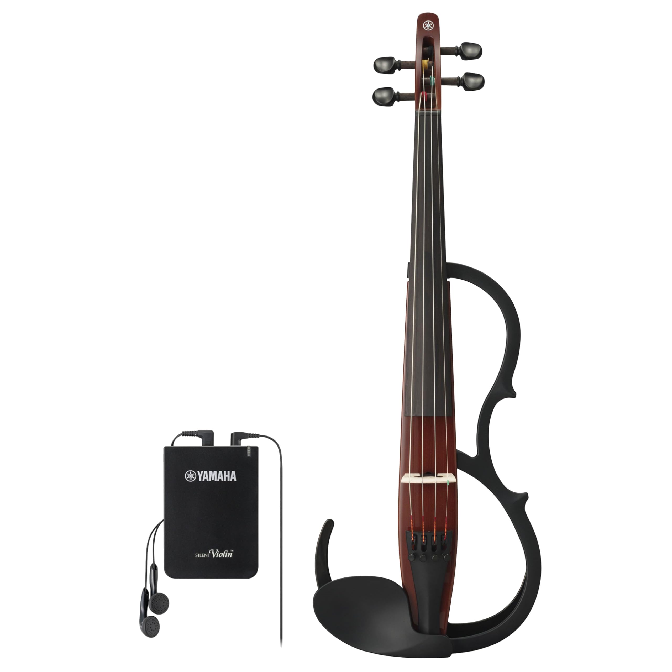 Yamaha YSV104 Violino Silent 4/4 Marrone con Cuffie