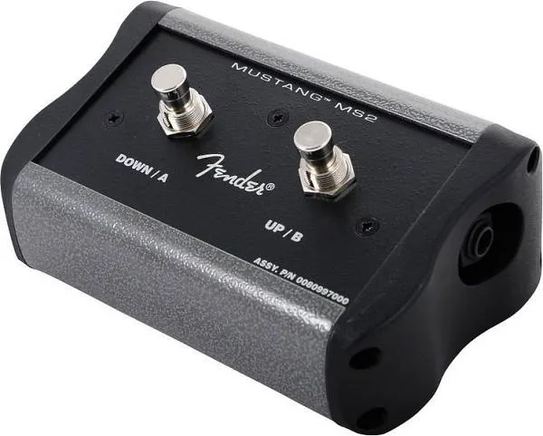 Fender MS2 footswitch amplificatore pedale 2 tasti