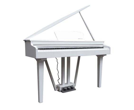 E-Chord GP10 pianoforte digitale 88 tasti bianco lucido