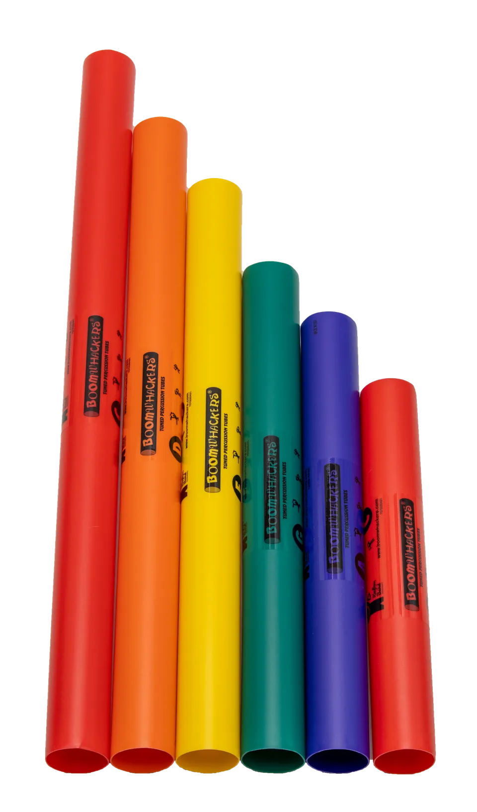 Boomwhackers Tuned Percussion BWPG tubi 6 note pentatonici