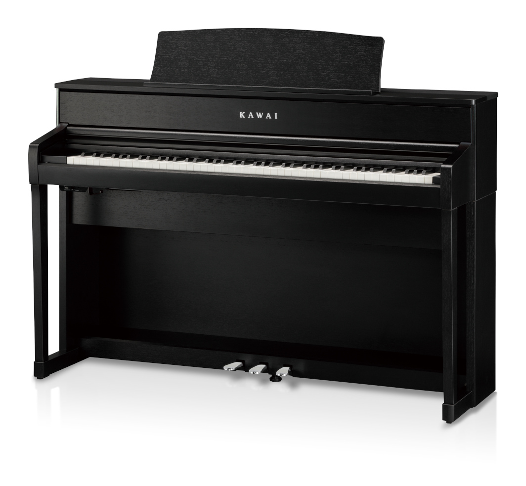 Kawai CA701 pianoforte digitale verticale tasti legno