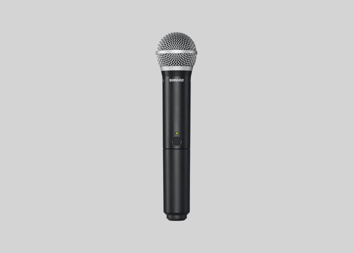Shure BLX24RE/PG58 radiomicrofono wireless palmare M17