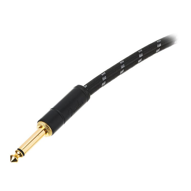 Fender Deluxe Cavo Strumento Jack 3m Black Tweed