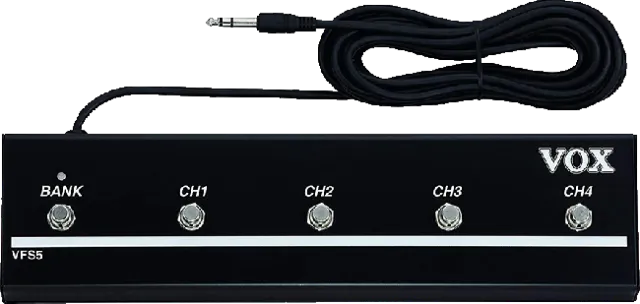 Vox VFS5 footswitch 5 interruttori cavo 5 m