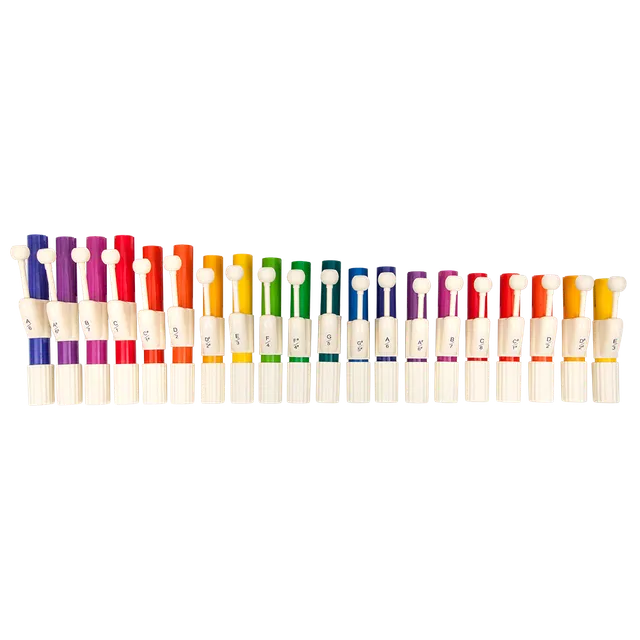 Boomwhackers Chroma-Notes CNC20 set 20 campane con valigia