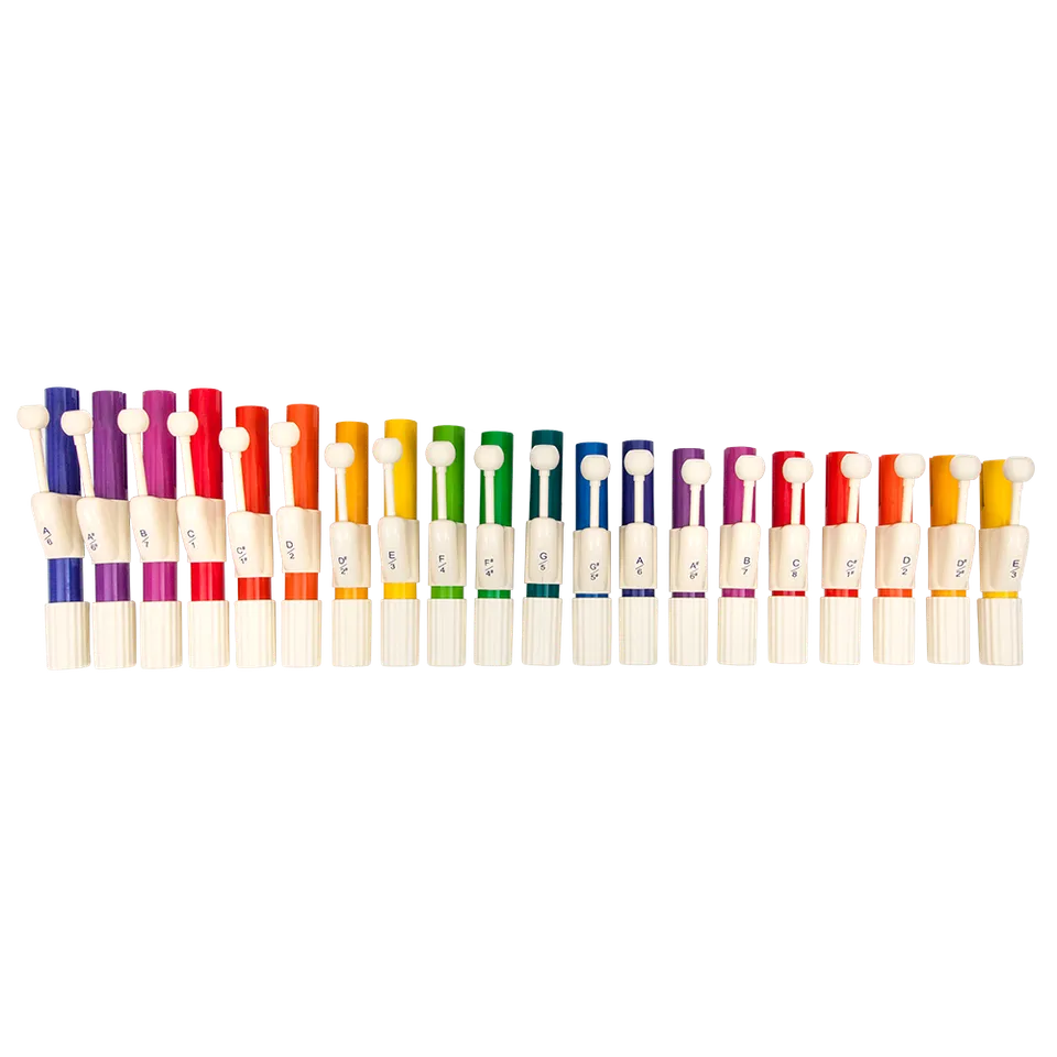Boomwhackers Chroma-Notes CNC20 set 20 campane con valigia