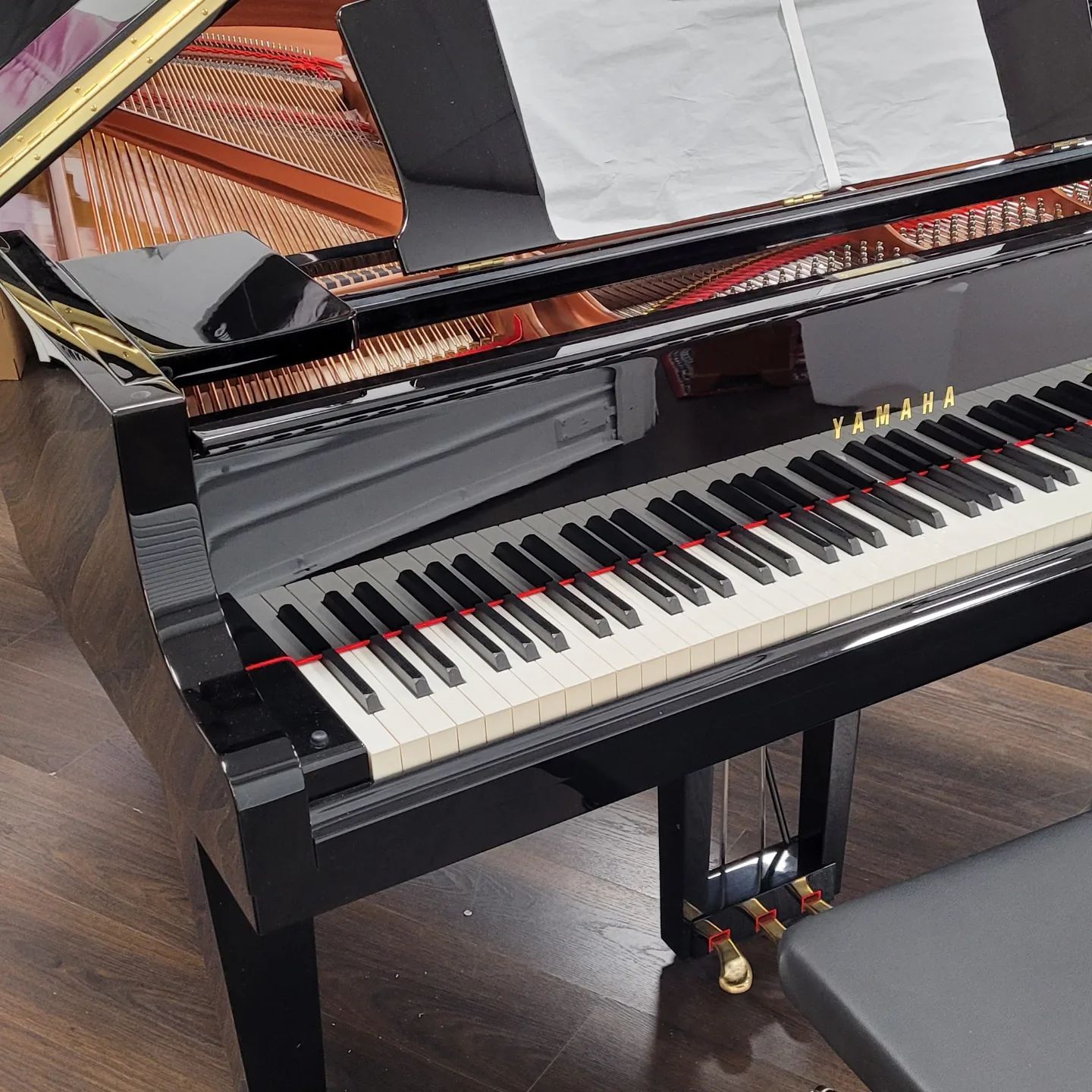 Yamaha C5X pianoforte mezza coda seminuovo ebony