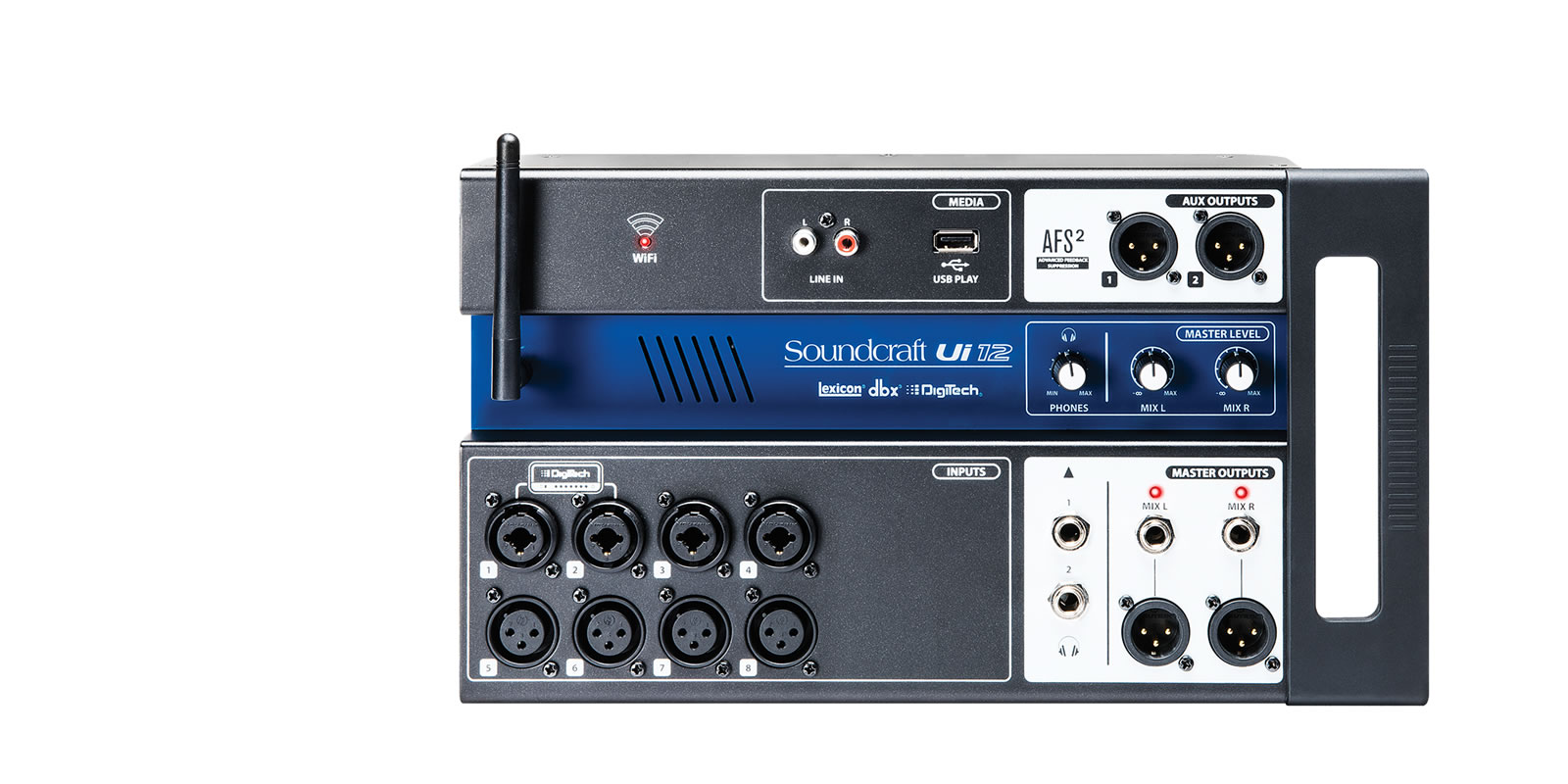 Soundcraft Ui12 Mixer Digitale 12 Canali WiFi