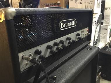 Brunetti XL Extra Lead testata chitarra usata 3 canali