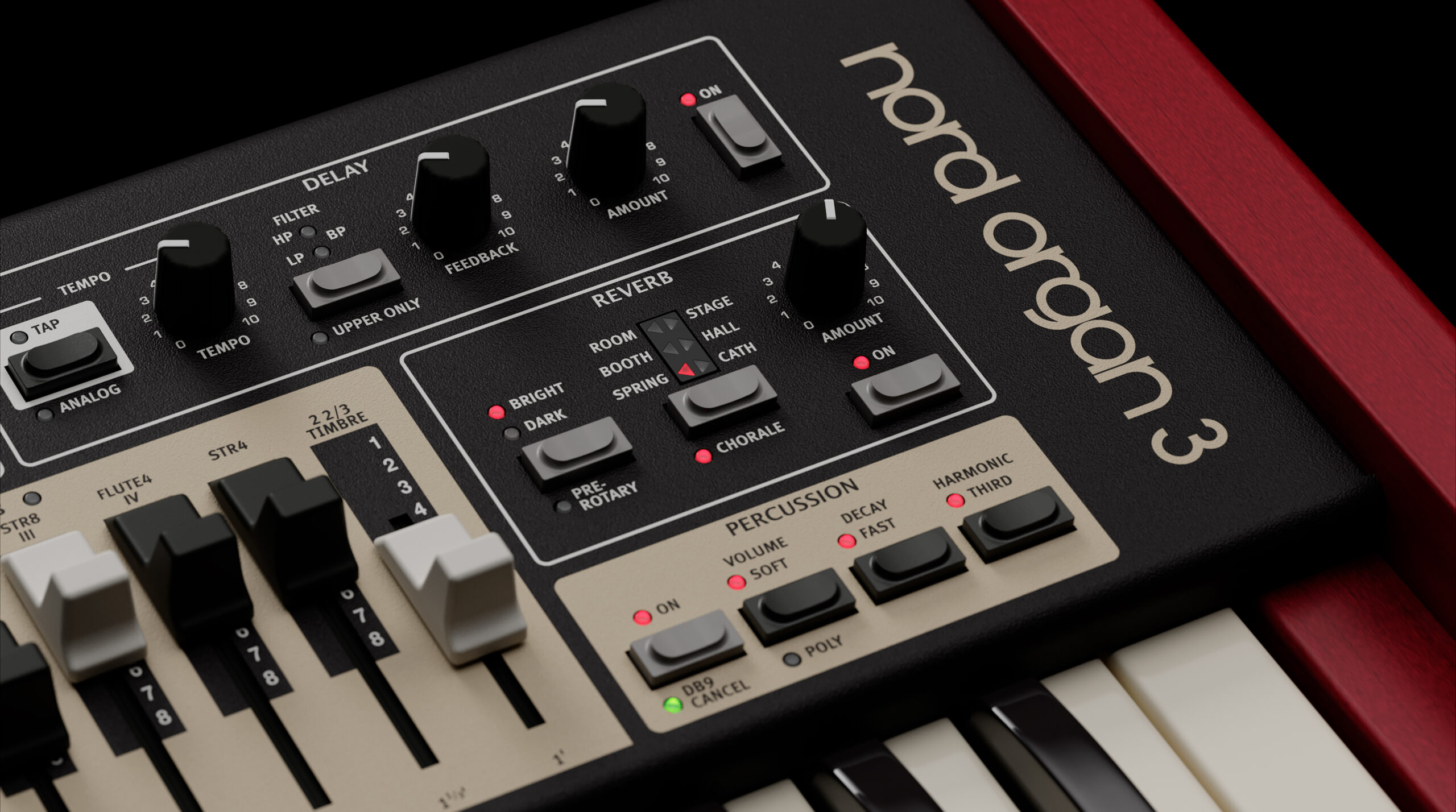 Nord Organ 3 organo combo B3 con drawbar