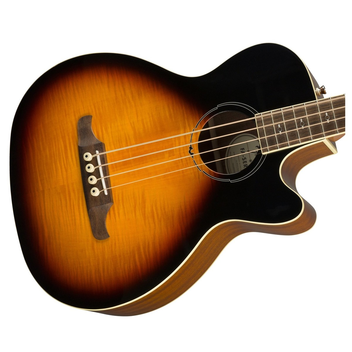 Fender FA-450CE Basso Acustico Sunburst 3 Colori Fishman
