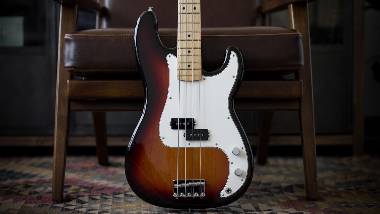Fender Player Precision Bass basso elettrico sunburst maple