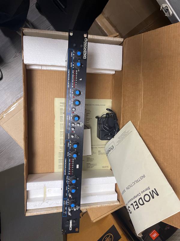 Rocktron Model 360 Compressore Rack 1U Usato HUSH