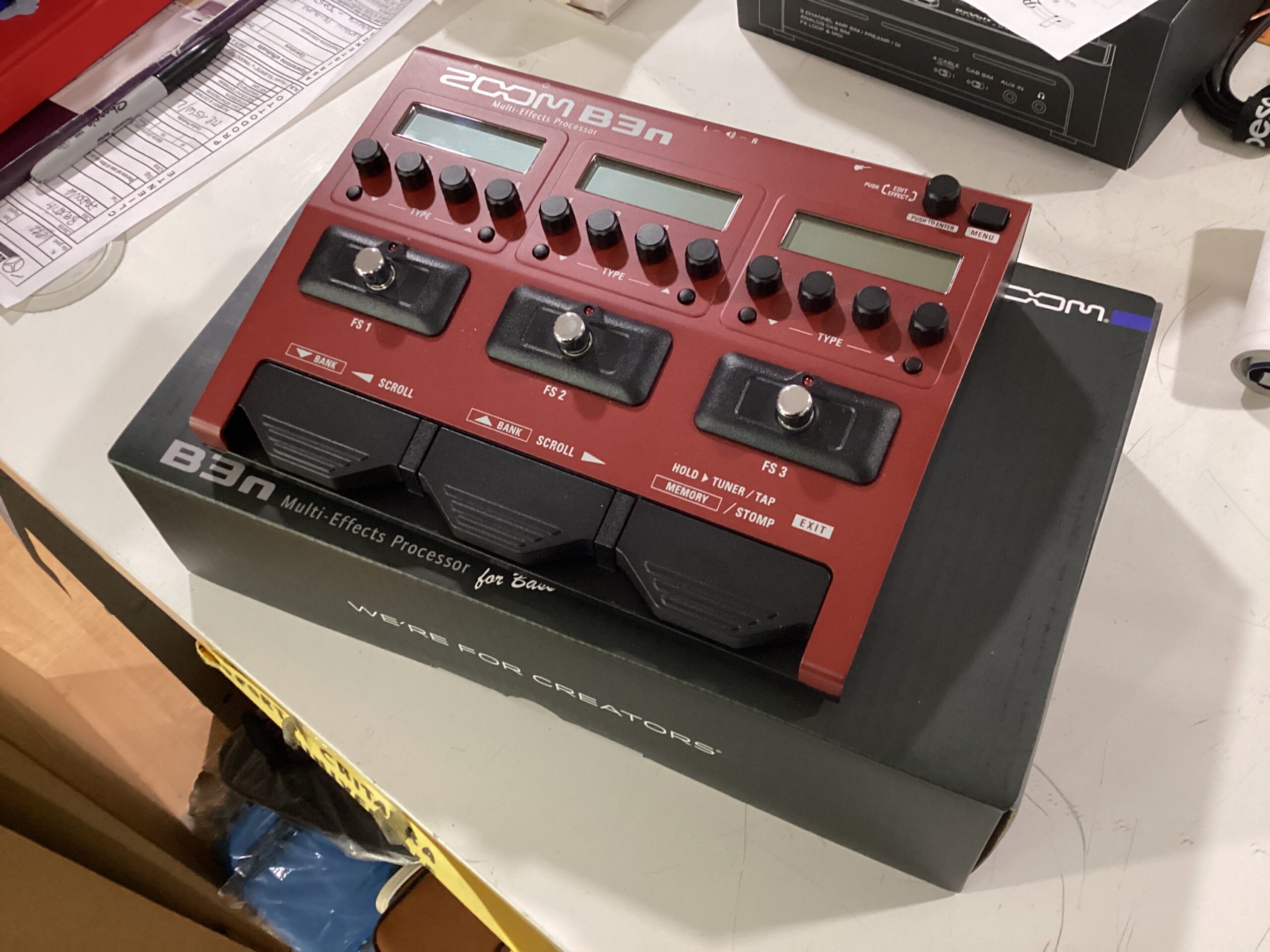 Zoom B3n Multieffetto Basso Usato Occasione Pedaliera