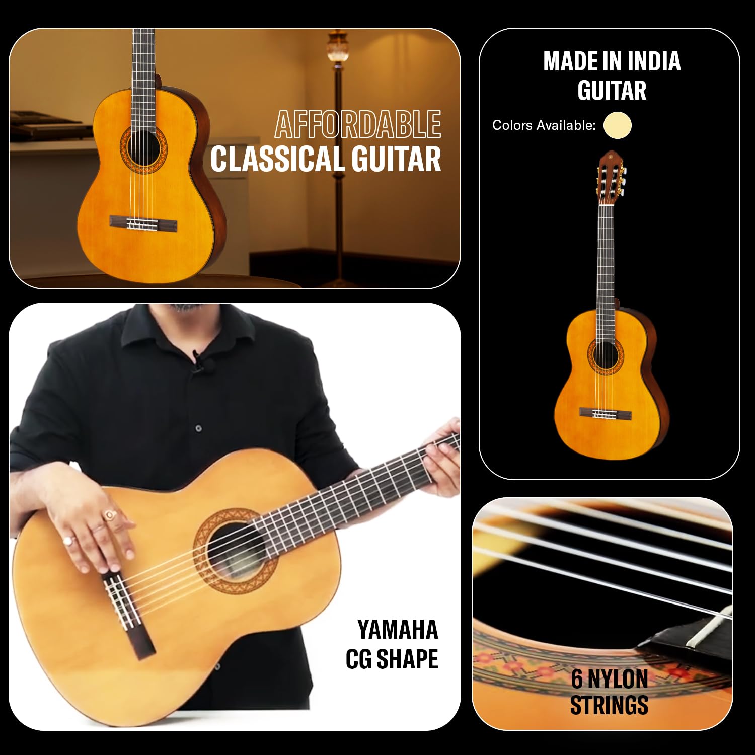 Yamaha C40II Chitarra Classica 4/4 Naturale Nylon