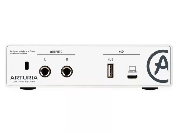 Arturia MiniFuse 1 Interfaccia audio USB-C Bianca solo