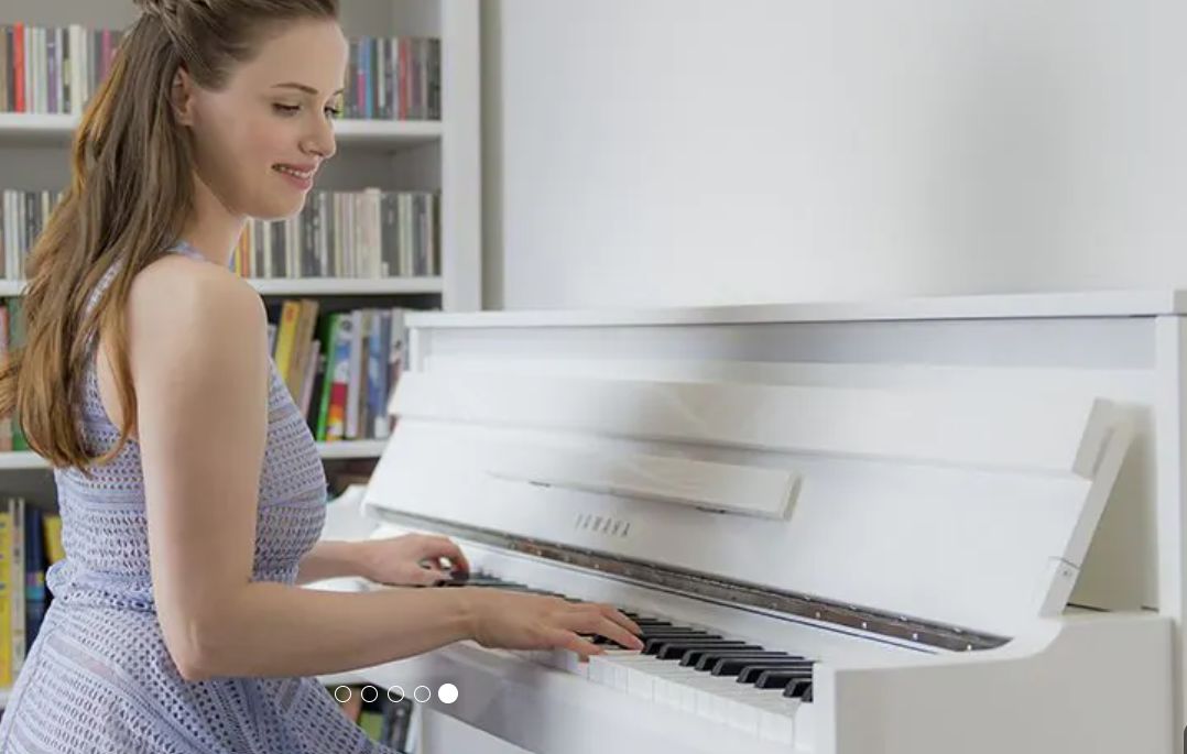 Yamaha AvantGrand NU1X pianoforte ibrido Bianco Lucido 88 tasti