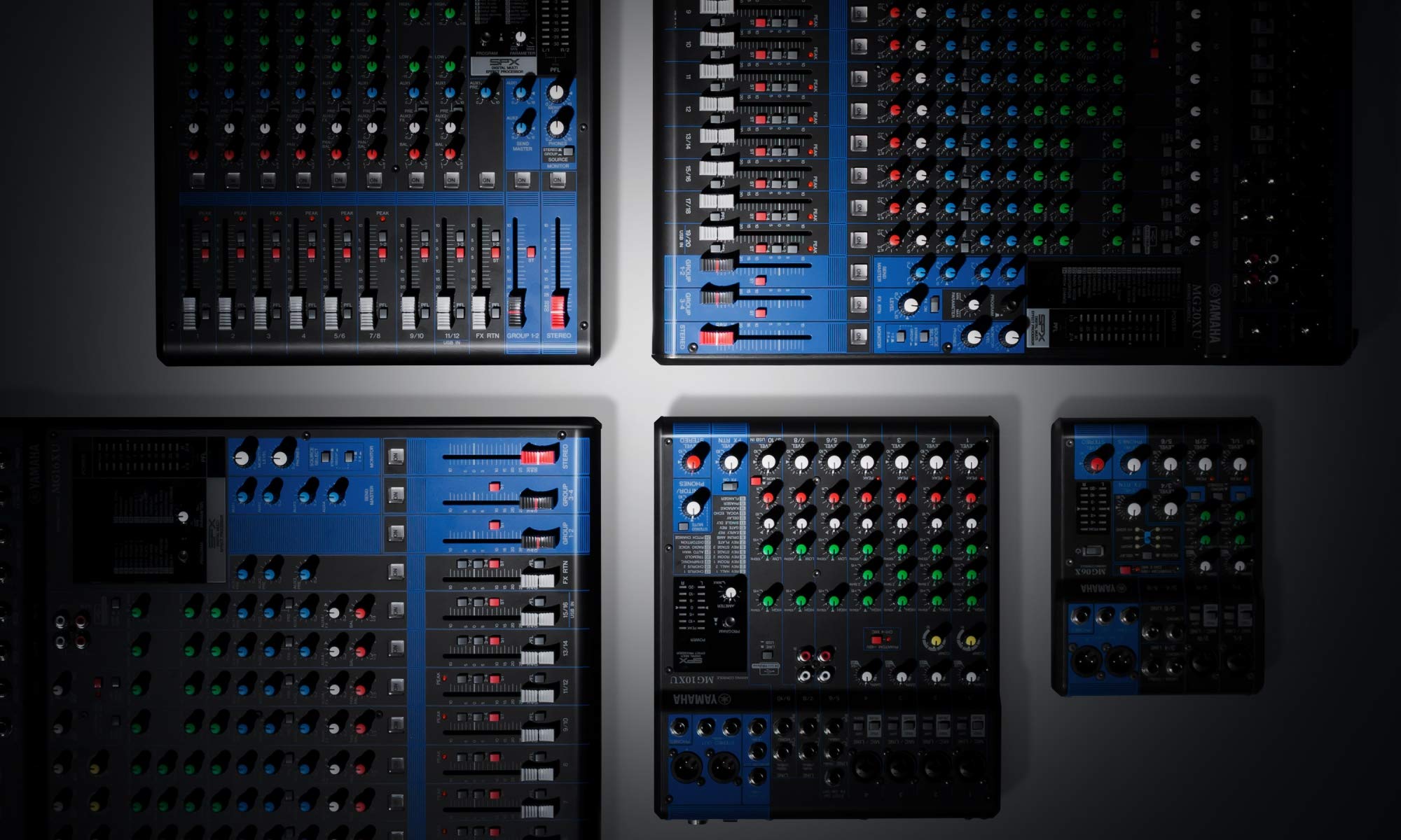 Yamaha MG12XU Mixer 12 Canali Nero con USB ed Effetti