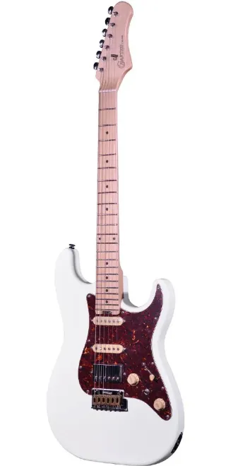 Crafter Crema S-RS chitarra elettrica Olympic White HSS