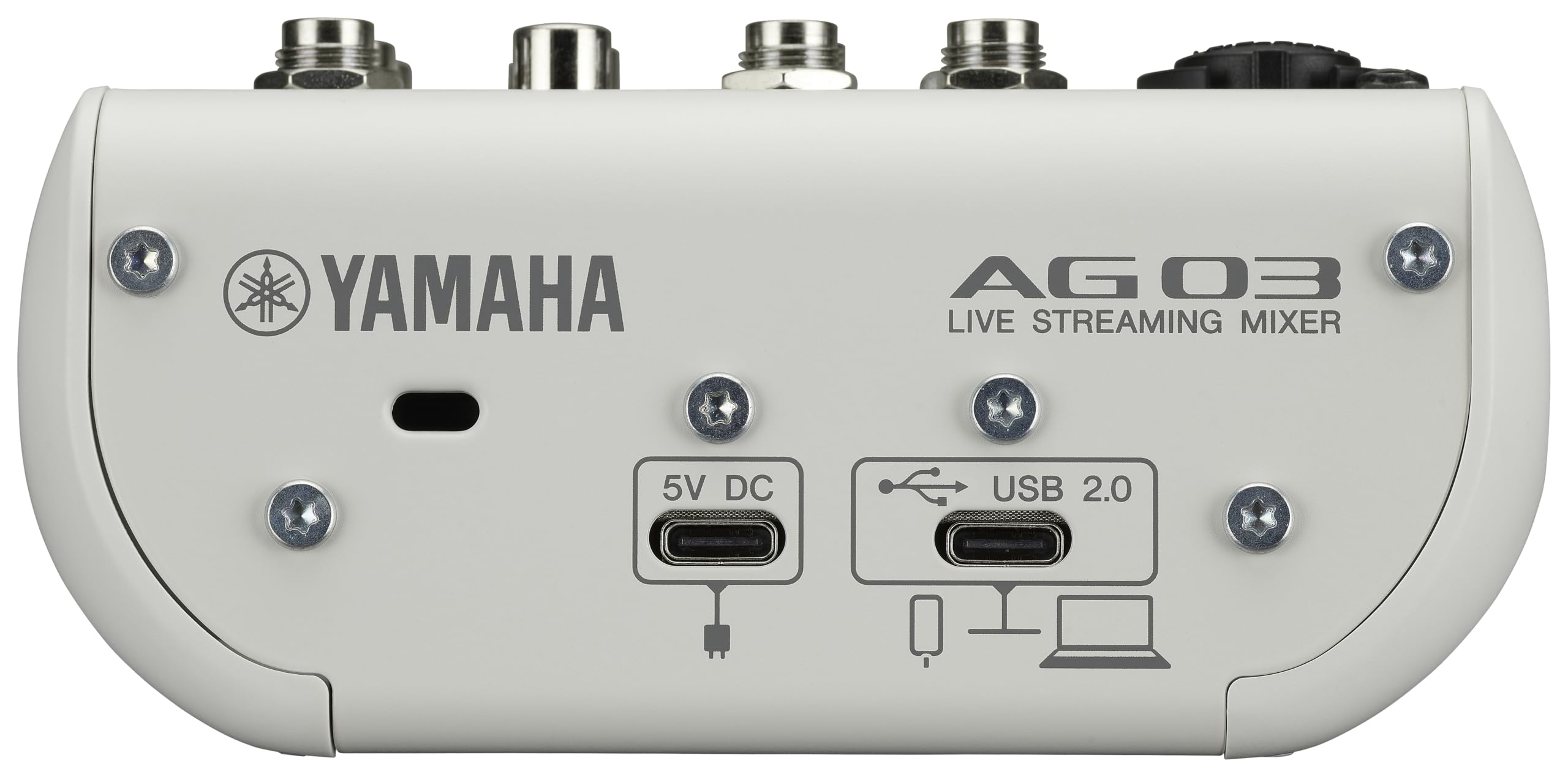 Yamaha AG03MK2 Mixer 3 Canali USB Bianco streaming