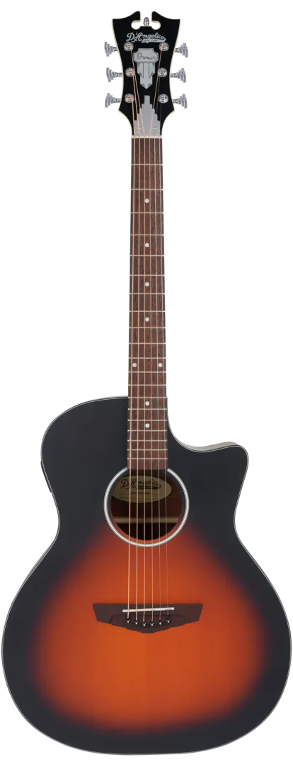 D'Angelico Premier Gramercy LS chitarra acustica Vintage Sunburst