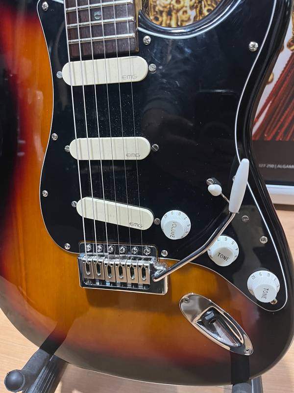 Jim Reed Stratocaster chitarra elettrica usata Wilkinson