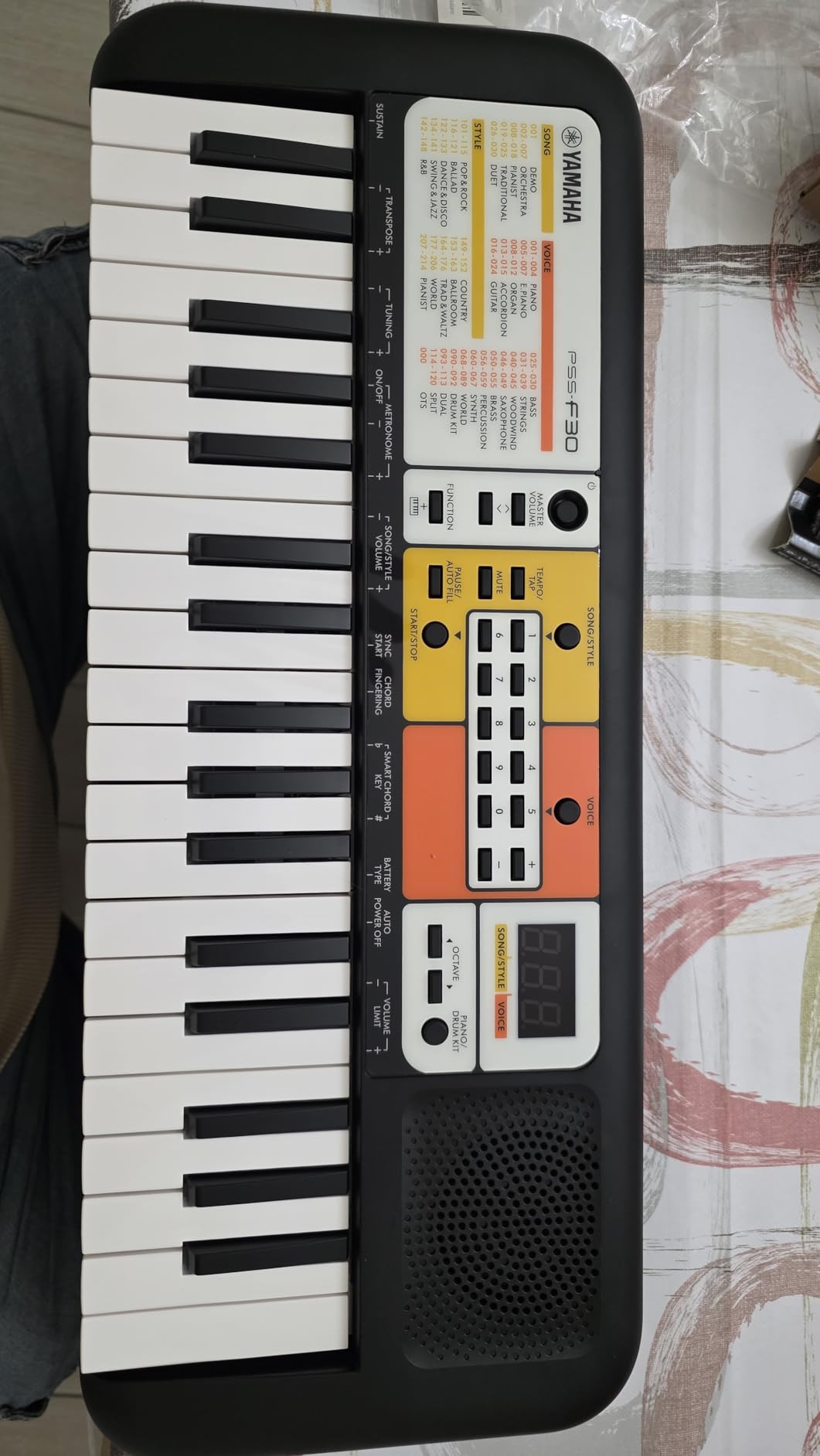 Yamaha Remie PSS-E30 Tastiera Bambini 37 Tasti Bianca Quiz