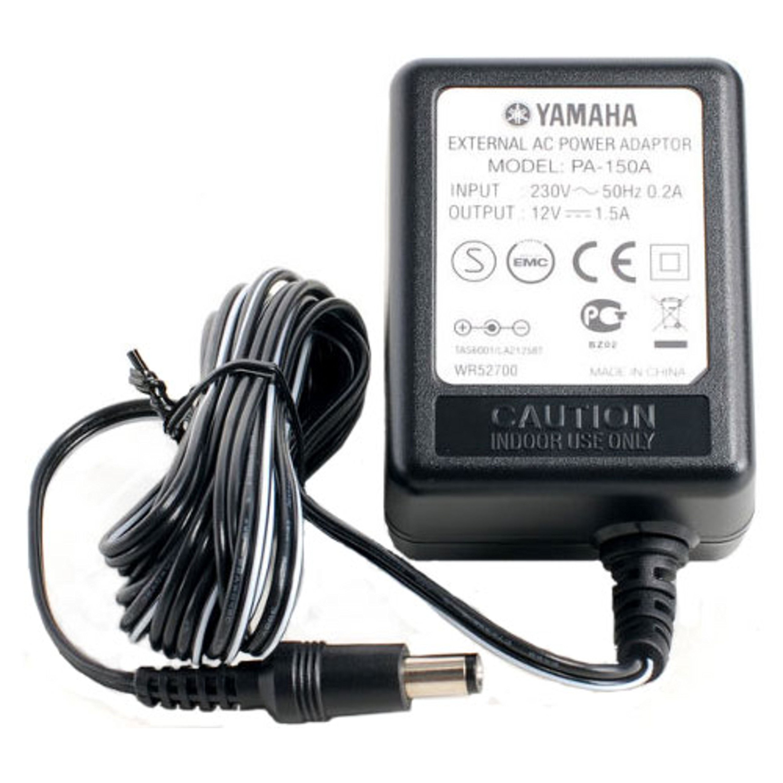 Yamaha SPA130A alimentatore 12V 750mA nero per tastiere