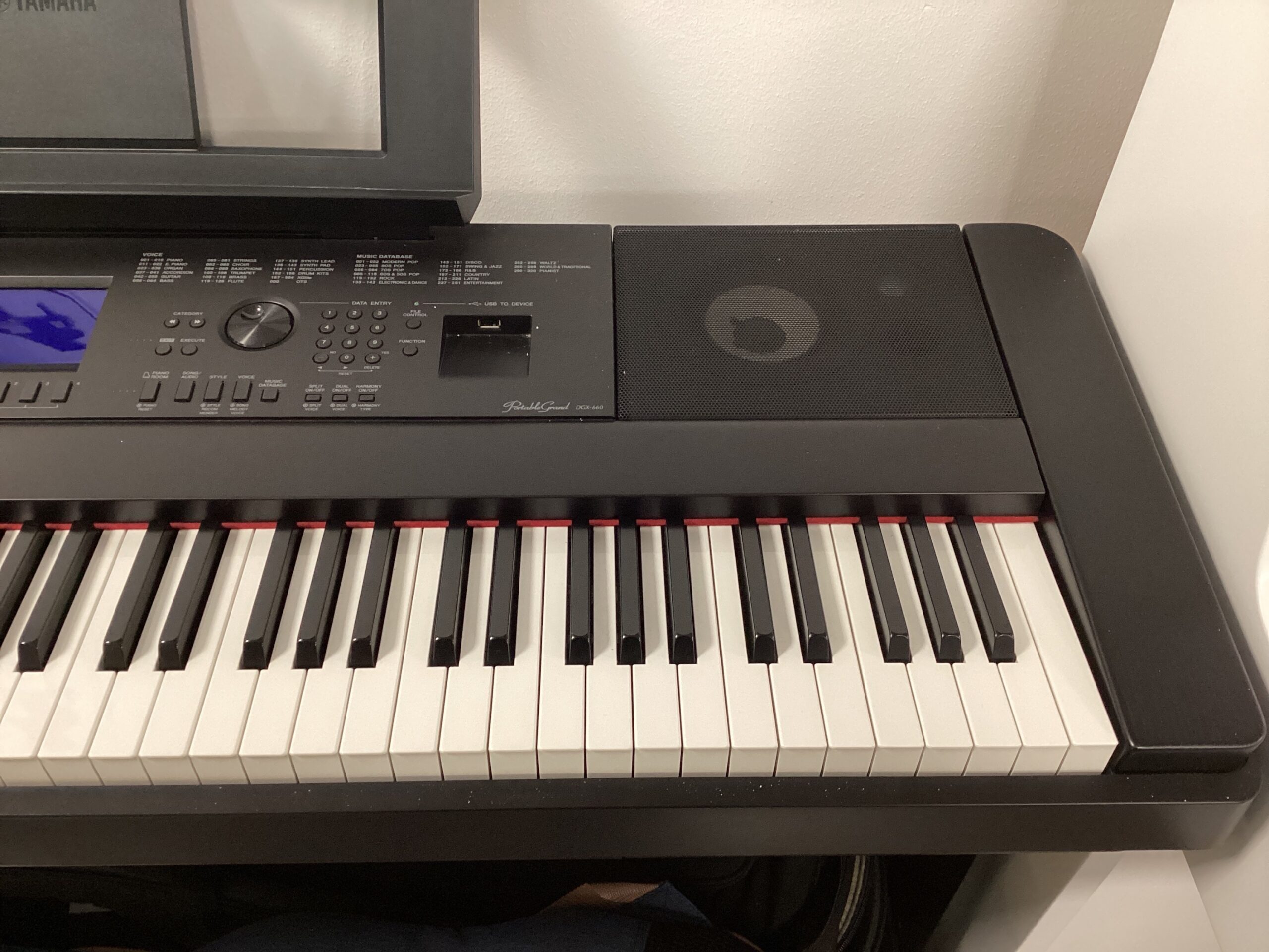 Yamaha DGX-660 Tastiera 88 Tasti Usato Occasione