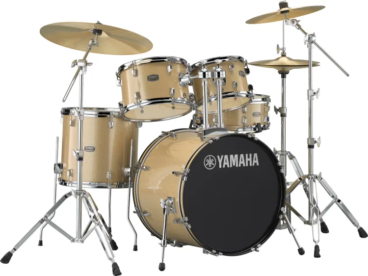 Yamaha Rydeen RDP2F5 batteria acustica 5 pezzi champagne piatti