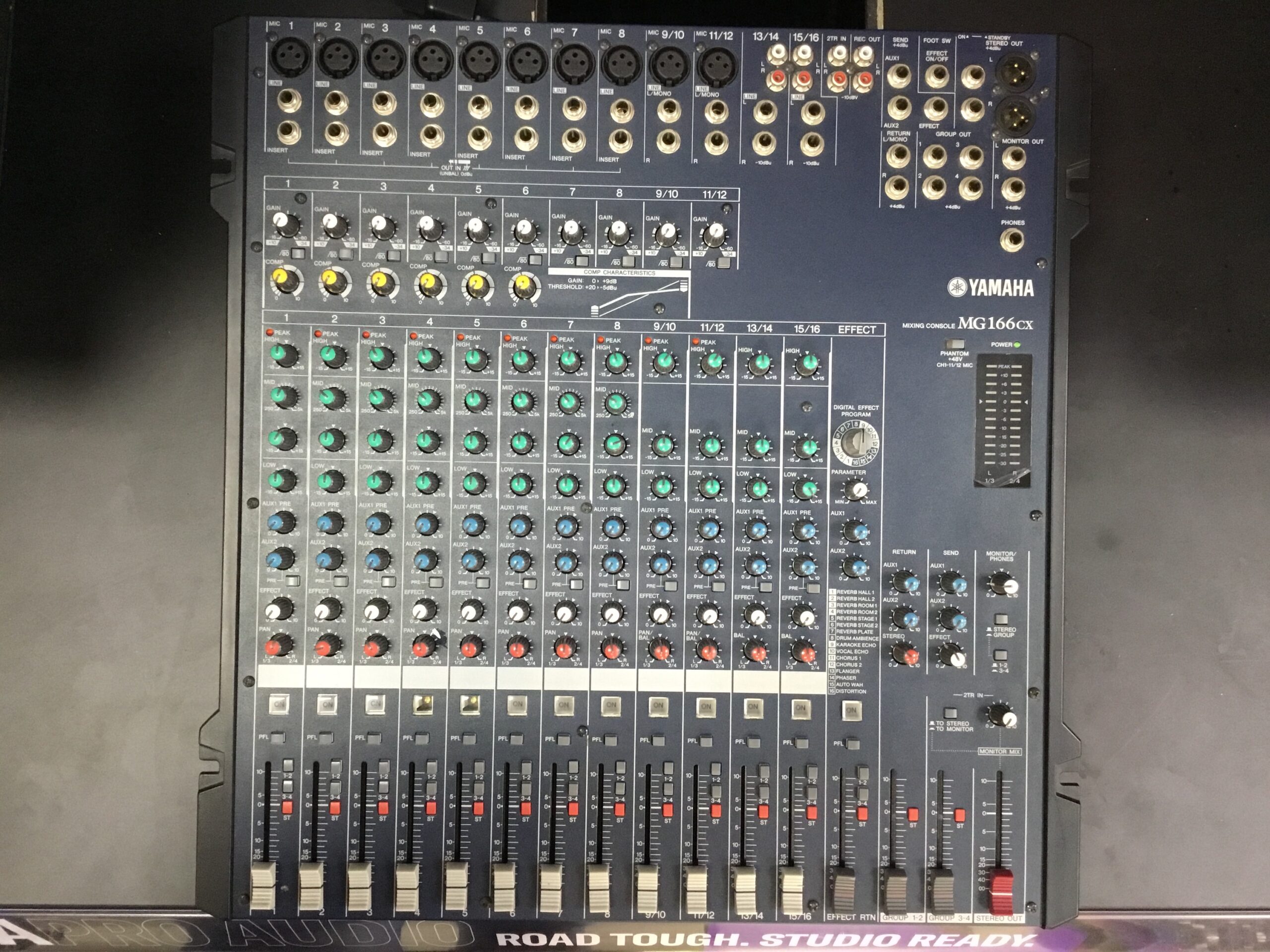 Yamaha MG166CX mixer analogico 16 canali SPX occasione