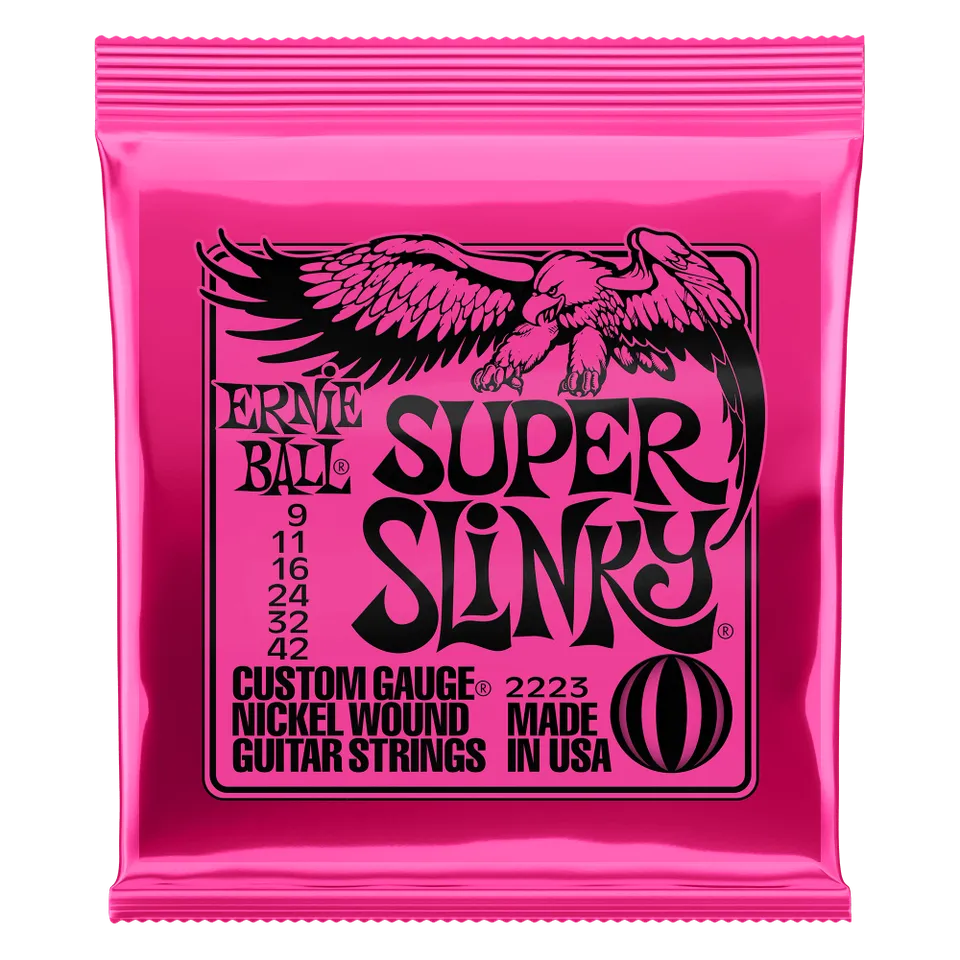 Ernie Ball 2223 Super Slinky corde chitarra elettrica 09-42
