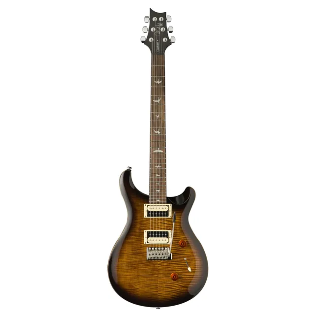 PRS SE Custom 24 chitarra elettrica Black Gold Burst + borsa