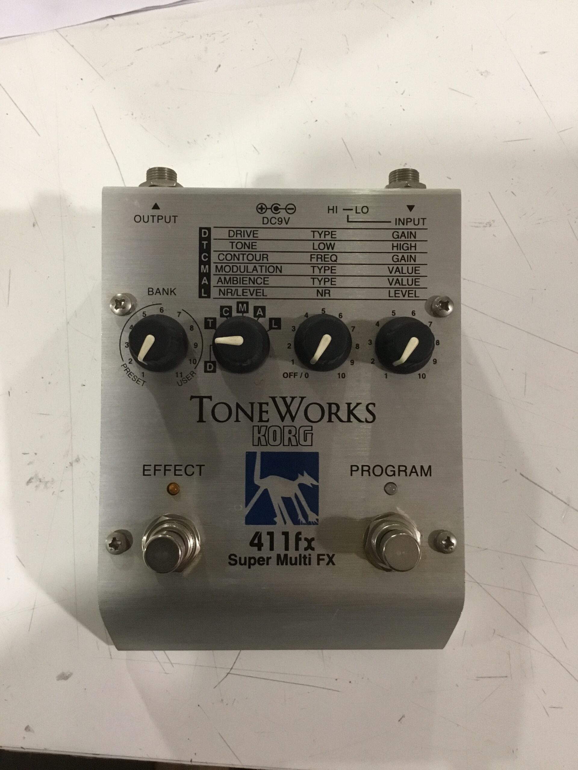 Korg Toneworks 411FX multieffetto 6 effetti simultanei