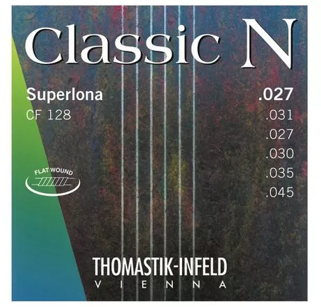 Thomastik CF128 corde chitarra nylon hybrid 027-045