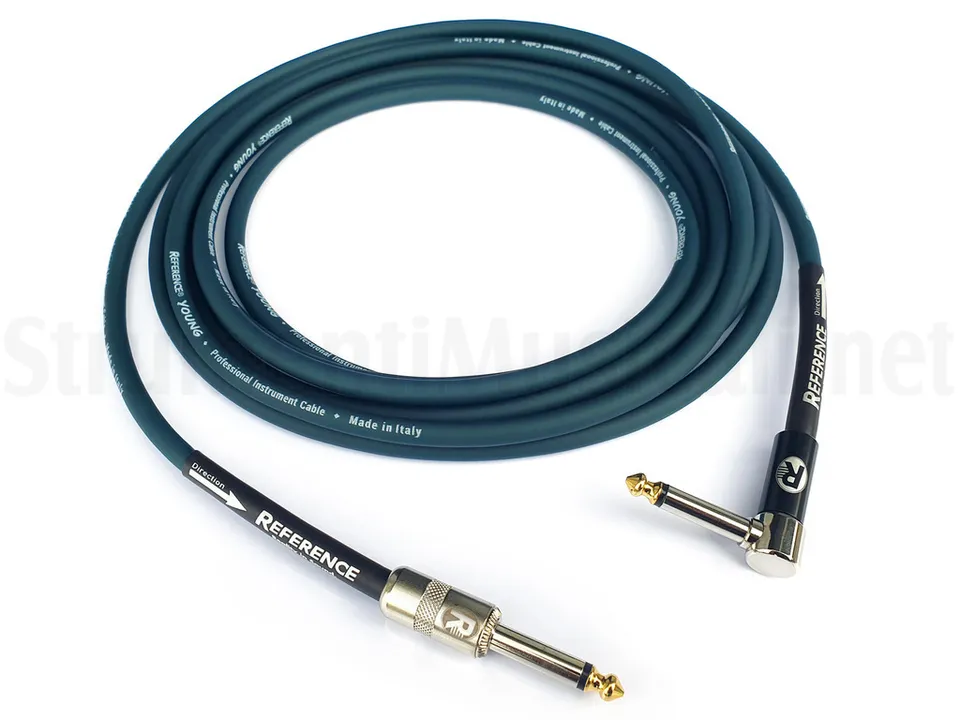 Reference Young cavo jack chitarra verde 4 m